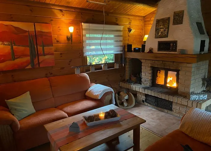 Дом отдыха Blockhaus Ferienzauber Bromskirchen